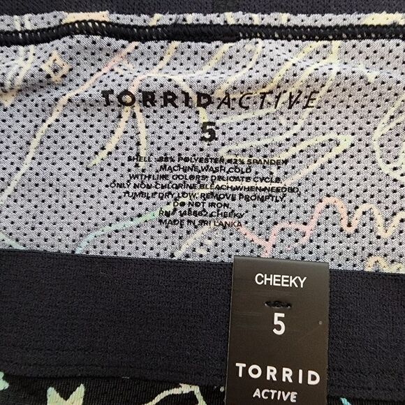 5X 28W Torrid Active Cheeky Panty Microfiber Rainbow Breathable Mystic Tarot Y2K - Picture 7 of 8